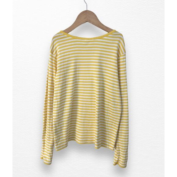 Hanna Andersson Pima Cotton Striped Shirt, Size 12 - Picture 2 of 5